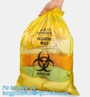Specimenhdpe de Medische Zak van de Zakken Beschikbare Plastic Medische Biohazard van de Afvalverwijdering, Autoclavable Polypropyleenzakken