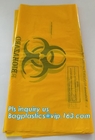 Van de de retortzak van de Biohazard doet het beschikbare medische sterilisatie van het de zakkenziekenhuis medische het afvalhuisvuil biohazard, bagplastics in zakken