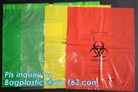 Van de de retortzak van de Biohazard doet het beschikbare medische sterilisatie van het de zakkenziekenhuis medische het afvalhuisvuil biohazard, bagplastics in zakken