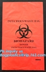 30 Gallon 33“ X 40“ Rode Zak van het Isolatie Besmettelijke Afval/Biohazard-Zak Hoge - dichtheid 17 Microns - 250/Geval, bagease