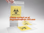 Biologisch afbreekbare Biohazard-Specimenzak, Biohazard-de Zak van het Specimenvervoer, Medische het Specimenzak van het Ranglaboratorium, bagplasti