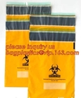 De zak van specimenbiohazard Bag/k met zak, het Pitzakken van Fabrikantenbiohazard medical specimen, bagplastics, bagease