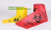 Het biomedische Gevaarlijke afval, Zak 6 ″ X 9 ″ van het bio-Gevaarspecimen drukte Engelse Medische Markt, Biologisch Afvalbeheer en