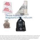 Grote PE van Biohazard van de Grootte Goede Kwaliteit Beschikbare Dikke Plastic het Asbestzak van de Afvalzak, Jumbo Plastic Industriële Huisvuilpa