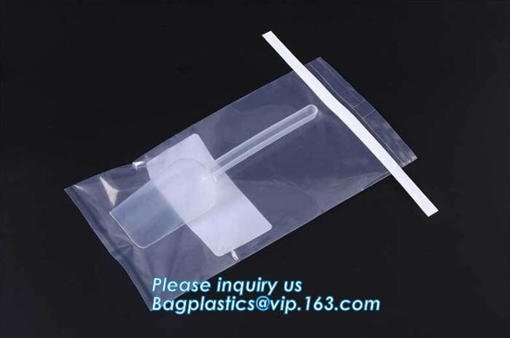 Polyzakken, Plastic Zakken &amp; Duidelijke Zakken in Voorraad, Steriele veilige bemonsteringszakken met spoor en spoortechnologie, bagease pac