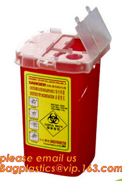 Het professionele Certificatie Medische Karton verzamelt Verwijderings Scherpe Containers voor Verkoop, Beschikbare Medische Scherpe Contai