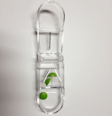 plastic pillensnijder, pillensplitser, de Nieuwe splitser van de de snijderspil van de stijl plastic pil, plastic pillensplitser, pillenverbrijzeling en pi