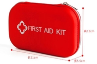 Draagbaar draag van de de Eerste hulpuitrusting van de EERSTE HULPzak omhoog de rode zak van de de veiligheidsnoodsituatie, multifunctionele kleine draagbare wat van de lastenreis