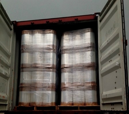 De antistatische Niet-toxische Film van de Machinerek, het Gloednieuwe Bulk Plastic polyethyleen van de de Omslag Lineaire lage dichtheid van Palletlldpe