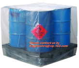 In het groot pe van China plastic zak van waterdichte palletdekking, zwarte pe plastic waterdichte palletdekking