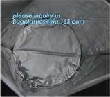 IBC-folievoering voor bulksapwijn, de Vloeibare verpakkende zak van het karton ibc alunimium van de dozenopslag, Ronde Bodem Flexibele Trommel