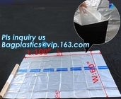 de polypallet behandelt/de plastic dekking van het stofbewijs, Dekking van de het Geteerde zeildoekpallet van Fabrieks de In het groot Duurzame Pvc, pallet die zak behandelen