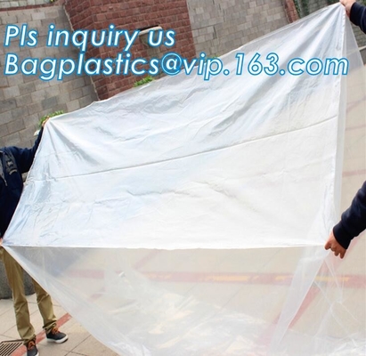 HDPE het Blad van de Palletdekking, LDPE zak van de zak de Grote vierkante bodem op van de de dekkingszak van de broodjespallet van de het vuilniszak de Vuilniszakhdpe zak, pac