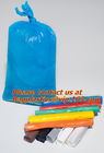 100% Oxo Biologisch afbreekbare Duidelijke Plastic Garbagetrash-Zakvuilniszak op Broodje met Sterke Hdpe gele zakken zwarte zakken blauwe B