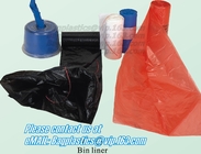 Het bevuilde die Linnen van Biologisch afbreekbare Plastic Zak, de Biologisch afbreekbare Plastic zakken van het het Ziekenhuis biohazard afval wordt gemaakt, bevuilde Linnenzakken