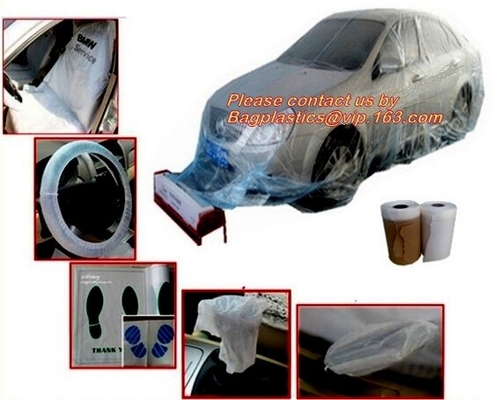 PE de autodekking, plastic autodekking, HDPE plastiek overspray beschermende autodekking, Decoratieve Film