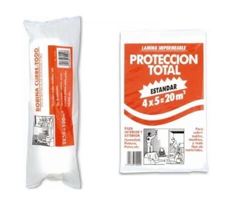 Het op zwaar werk berekende Absorbeermiddel Voor alle doeleinden drukte Gelaten vallen 6ft, Doek van de Verf de Plastic die Daling voor Familie, In het groot Plastic Dalingscl wordt gebruikt