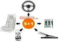 Van de de Dekkingsbeschermer van autoseat Beschermende Dekking van Seat de Beschikbare Transparante, de Sterke Trekkracht van de Workshopgarage en Duurzaam Seat