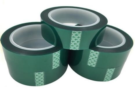 Groen van het de Band Hittebestendig HUISDIER van het Polyestersilicone Zelfklevend Galvaniserend van de het Poederdeklaag de Band Groen Afplakband