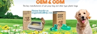 De composteerbare Logo Printed Colorful Pet Dog-Plastic Biologisch afbreekbare Vuilniszak 100% van het Afvalachterschip, bagplastics, bagease, pac