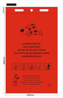 Van de LEIDENE van de het Afvalzak Flitslichthond de Automaathouder met van het de Zakachterschip van het Huisdierenafval het Broodjeszakken, BPI van ASTM D6400 EN13432 de Goedkeuringscustomi