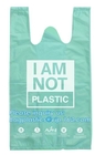het o.k. composthuis verklaarde biologisch afbreekbare die nappy van 100% zakken met handvat, Sterke en duurzame Babynappy zakken in China worden gemaakt