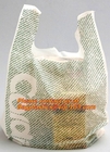 Vuilniszak van het Biodegradbale de composteerbare maïszetmeel, T-shirtzak op Broodje, Pe Vuilniszak, HDPE van China T-shirtzakken op Broodje