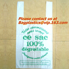 GROEN Biologisch afbreekbaar &amp; Composteerbaar Pak van 75 Lexington Maïszetmeel Carry Bags, de biologisch afbreekbare en composteerbare kruidenierswinkel van 100%