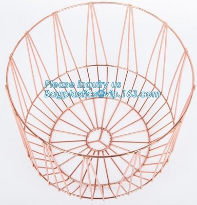 Gevoerde van de de Draadopslag van het Nutsmetaal de Bakwasmand met Handvatten voor Op zwaar werk berekend Gebruik in Bureau, Ambachtzaal, Keuken, Broek