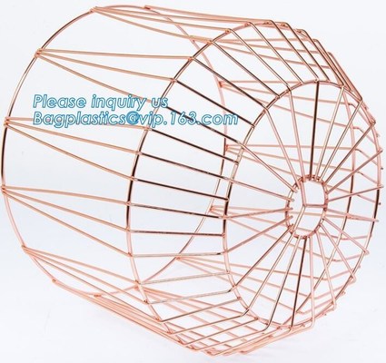 Gevoerde van de de Draadopslag van het Nutsmetaal de Bakwasmand met Handvatten voor Op zwaar werk berekend Gebruik in Bureau, Ambachtzaal, Keuken, Broek