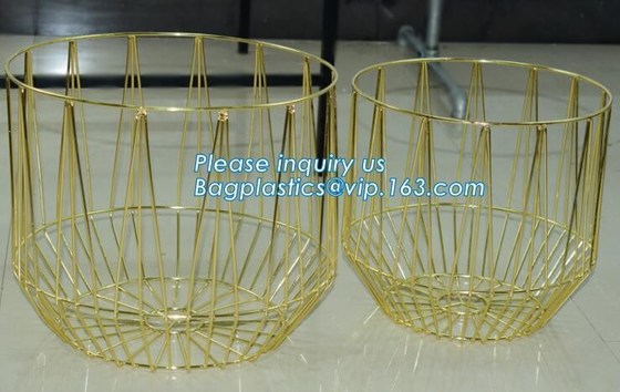 Gevoerde van de de Draadopslag van het Nutsmetaal de Bakwasmand met Handvatten voor Op zwaar werk berekend Gebruik in Bureau, Ambachtzaal, Keuken, Broek