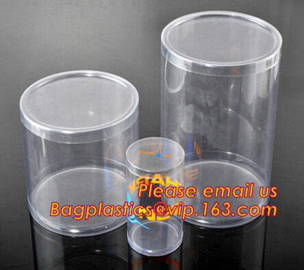 Ronde Plastic Buis, Duidelijke Plastic Ronde Huisdierenbuizen, het Zachte HUISDIER van de Voedselrang om de Microgolf van de Buisdoos/Afwasmachine/Diepvriezerbrandkast