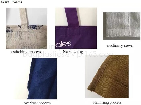Canvas van Katoenen het Embleem Zaktote bag with custom printed, de Boodschapper Organic Canvas Tote Bag, bagease, pak van de Schouderritssluiting