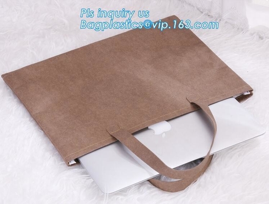 Tyvekdocument totalisatorzak, het Canvas Tote Bag, Duurzame unieke tyvekdocument duffle bageasebagplastics van de Manierhandtas van de bagagezak