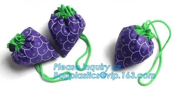 natuurlijke katoenen polyester katoenen drawstring zakken, aangepaste promotieeco vriendschappelijke nylon vouwbare kruidenierswinkel het winkelen zak