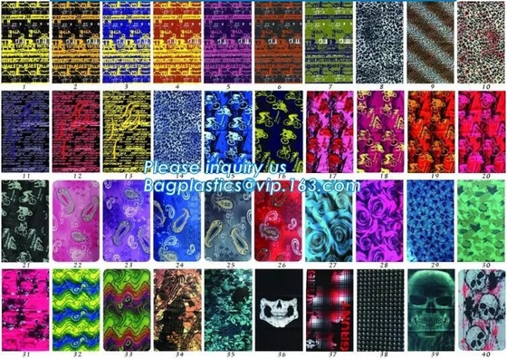 In het groot Multifunctionele Promotieproductendouane Logo Neck Warmer Bandana, Bandanas Headwear, 100% Microfiber Polyes