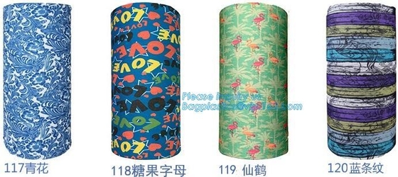 naar maat gemaakte digitale kleurechte gedrukte bandana van de sublimatiepolyester, de buispolyester van de douane headwear gedrukte naadloze hals