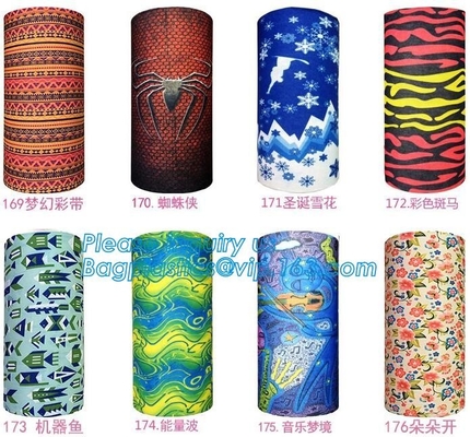 Vierkante Polyester Bandana, In het groot headwear bandanas van Douane Met de hand gemaakte multifunctionele sporten, de digitale sjaal van de drukpolyester