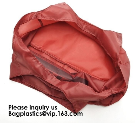 Zak die van de het Handvatzak van de douane de Milieuvriendelijke Duurzame Vouwbare Polyester Nylon het Winkelen Zak Milieuvriendelijke Duurzame Foldabl vouwen