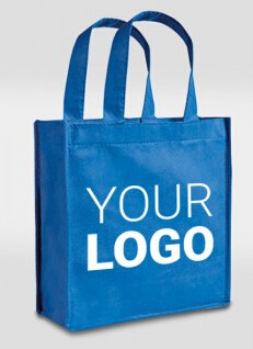 De douane Logo Printed Eco Friendly Tote Winkelend Carry Fabric pp lamineerde Rekupereerbare niet Geweven Zak, Promotiepp niet Wo