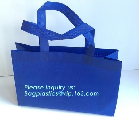 Ontwerp Promotiedouane Logo Non Woven Bag, goedkope niet geweven zak/het In het groot goedkope eco opnieuw te gebruiken gelamineerde vouwen foldabl
