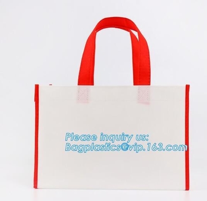 De douane Gedrukte Logo Gift Non Woven Bag-het Winkelen Zak van de Handvat Niet-geweven Doek voor Kledingstuk, van de het pak de Kosmetische zak van Fanny luier B