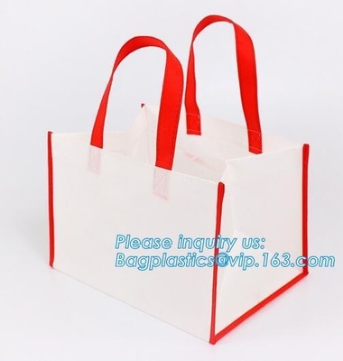 De douane Gedrukte Logo Gift Non Woven Bag-het Winkelen Zak van de Handvat Niet-geweven Doek voor Kledingstuk, van de het pak de Kosmetische zak van Fanny luier B
