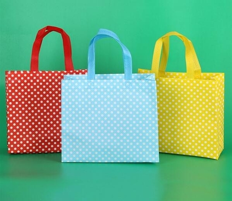 nieuwste stijl niet geweven zak voor het winkelen met fashional, Promotiedouane metaal gelamineerde niet geweven zak, stof reus