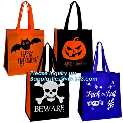 Halloween Al Hallow Prijs van de vakantie promotiefabriek hoog - de kwaliteit lamineerde geweven gelamineerde zak van pp de niet, bagplastics