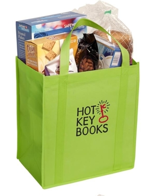 In het groot Kringloophandtas niet Geweven Zak, Zak van Douane de Kleurrijke Tote Shopping Non Woven Carrier, Tote Recycle Non Woven Bag
