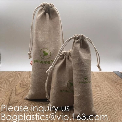 Van de Jutezakken van de Drawstringsjute van het de Juwelensuikergoed van de Zakkerstmis van de het Huwelijkspartij de Zakken van de de Gunstgift, het Natuurlijke pakket van Jutedrawstring