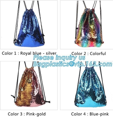 de mini van de de zakboog van lovertjesrugzakken bling vrouwen doet schitterende lovertjerugzak in zakken, schittert de reis Oxford Lovertje Omkeerbare Merma