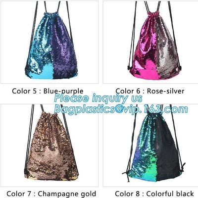 de mini van de de zakboog van lovertjesrugzakken bling vrouwen doet schitterende lovertjerugzak in zakken, schittert de reis Oxford Lovertje Omkeerbare Merma