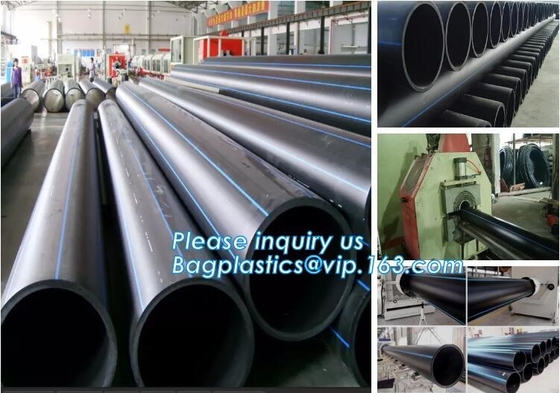 HDPE WATERVOORZIENINGSpijp, PE PIJP, ZWARTE PIJP, WITTE PIJP, 20mm tot 1000mm hdpe pijp voor watervoorziening en irrigatie, Plastic Pi